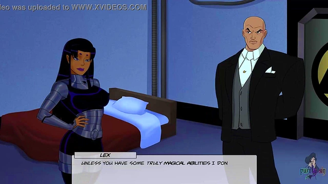 Hot DC Heroines Raven & Batgirl Seduce With Dance Moves & Big Boobs Cosplay