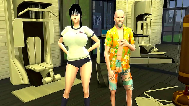 Perverted Master Roshi Trains Chichi for Hot Anal Sex & Cuckolding Her Husband