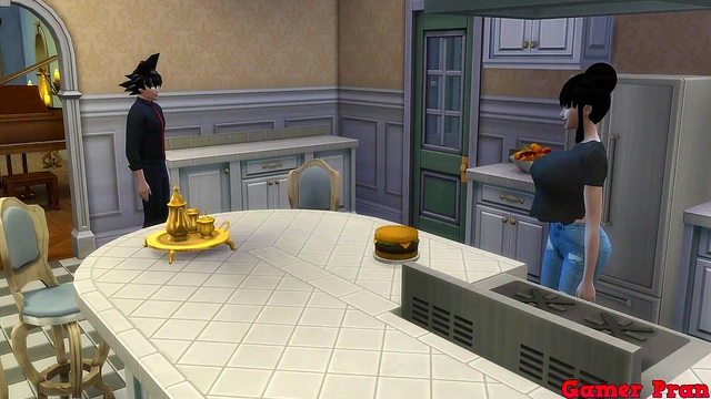 Perverted Master Roshi Trains Chichi for Hot Anal Sex & Cuckolding Her Husband