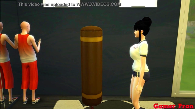 Perverted Master Roshi Trains Chichi for Hot Anal Sex & Cuckolding Her Husband