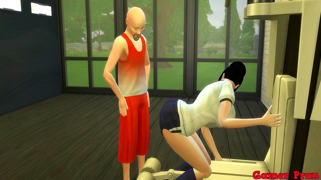 Perverted Master Roshi Trains Chichi for Hot Anal Sex & Cuckolding Her Husband