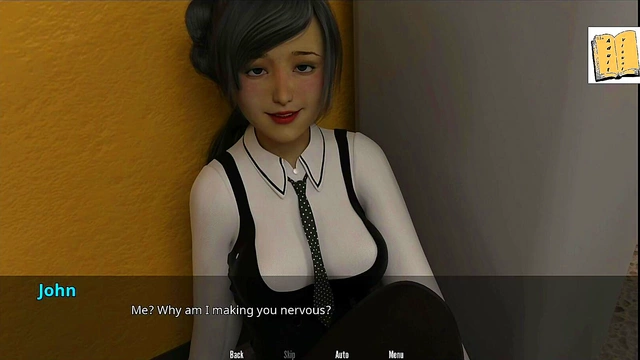 John Prepares for Fan Encounter with Busty College Milf in 3D Hentai Adventure