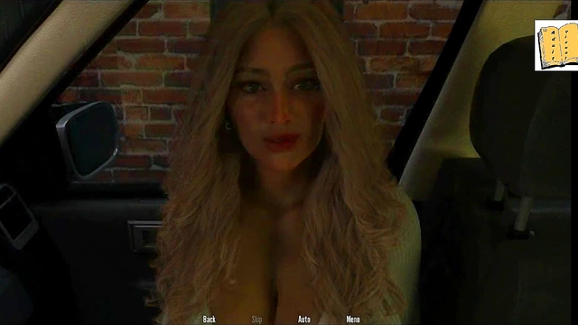 Huge Boobed Blonde Gets Fucked Hard In The Car By Big Dick Gamer