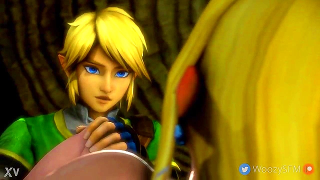 Zelda & Link Enjoy Hot Missionary Sex At Home With Creamy Finish