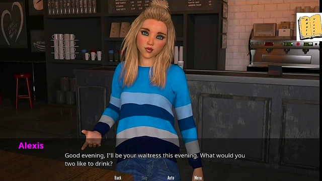 Hot Blonde Teen Gets Noticed Off-Court With Big Ass & Tits In 3D Hentai Sex Game Walkthrough