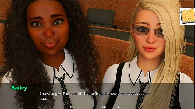 John's Erotic College Adventure With Big-Titted MILF And Teen Cartoon Goddesses