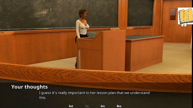 John's Erotic College Adventure With Big-Titted MILF And Teen Cartoon Goddesses