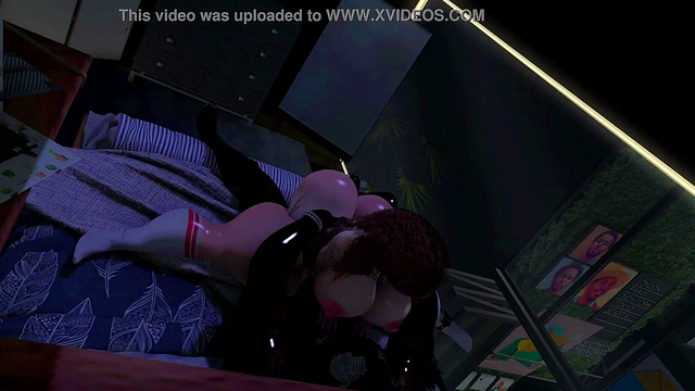 Big-Ass Hentai Slut Rides BBC Bull for Juicy Creampie Action