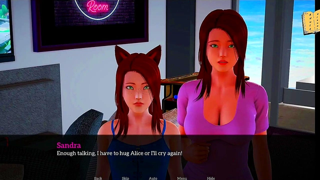 Teen Stepsister Seduces MILF With Big Ass In Erotic 3D Hentai Adventure