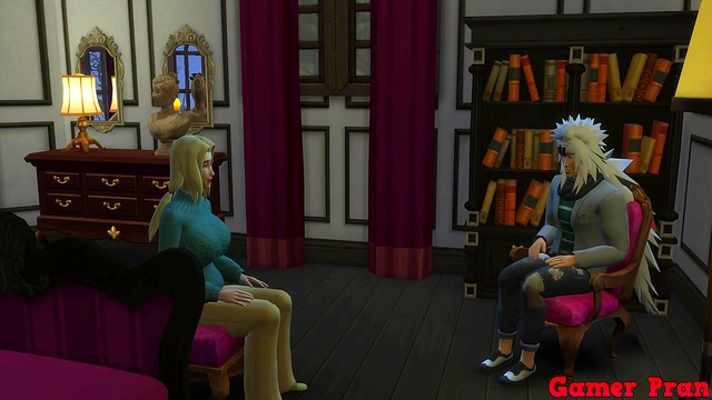 Perverted Sage Seduces Sunade for Hardcore Naruto Anime Sex Fest