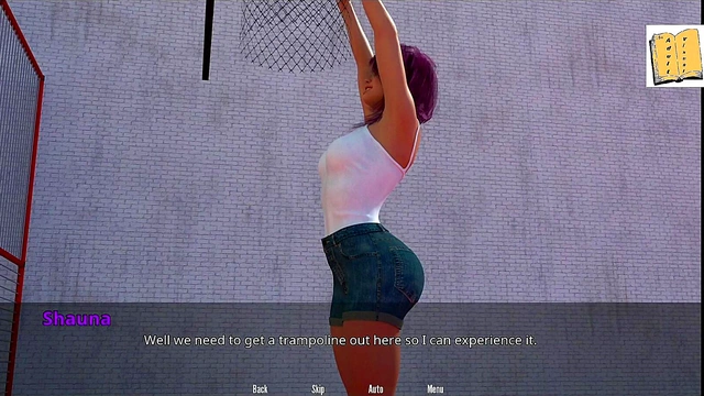 Big-Titted Cartoon Babe Shauna Scores Big In Erotic Basket Game