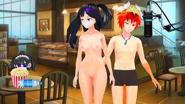 Miyu VTuber Maid Gets naughty With Dragon for Hot Hentai Action