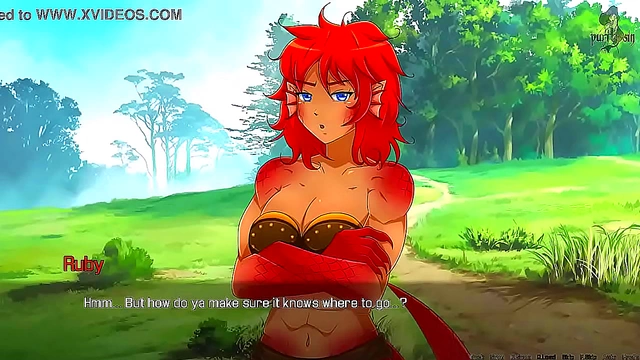 Redhead Dragon Girl Dominates in Quest Failed Night With Ruby