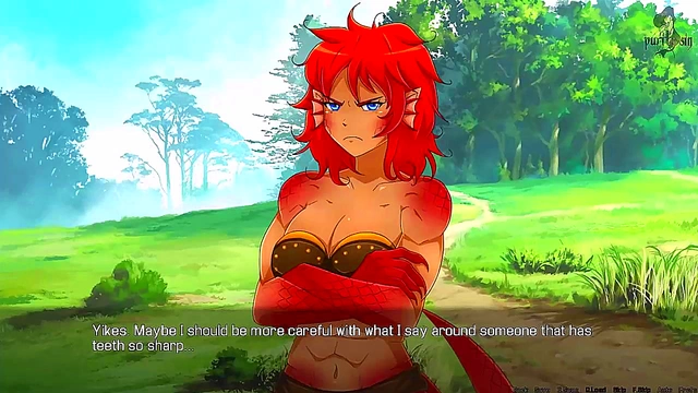 Redhead Dragon Girl Dominates in Quest Failed Night With Ruby