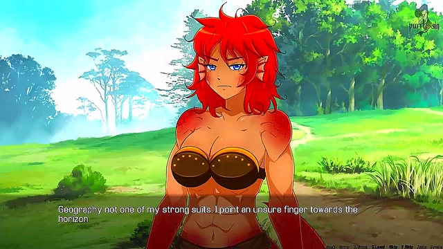 Redhead Dragon Girl Dominates in Quest Failed Night With Ruby