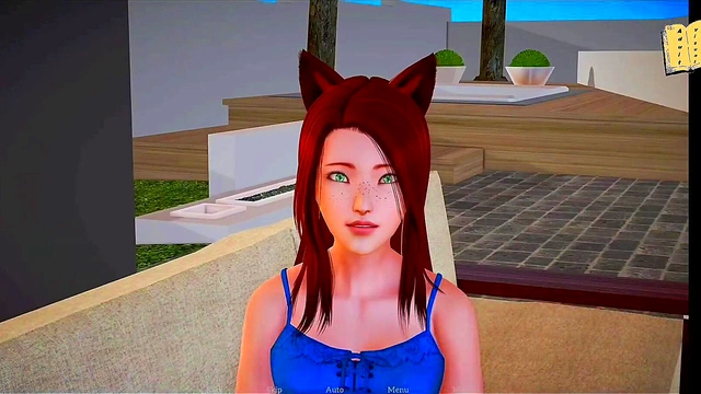 Redhead Teen Seduces Step-Mom With Big Ass In My New Family Hentai Story