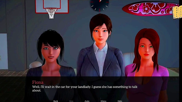 Redhead Teen Seduces Step-Mom With Big Ass In My New Family Hentai Story