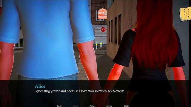 Redhead Teen Takes Big Cock In Cowgirl For Ecchi Porn Game Thrills