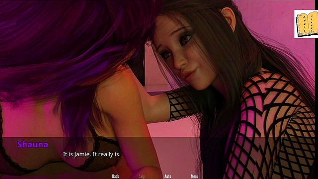 Shauna & Jamie Enjoy Big-Cock Anal Adventure With Teen Hentai Fun