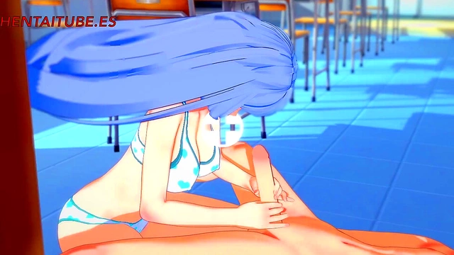 Todoroki Shoto Pleases Nejire Hado With Blowjob, Boobjob & TitCum