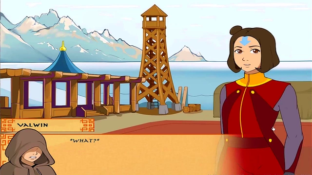 Hentai Anime – Four Elements Trainer - Katara & Korra Seduce You In Eroge Adventure