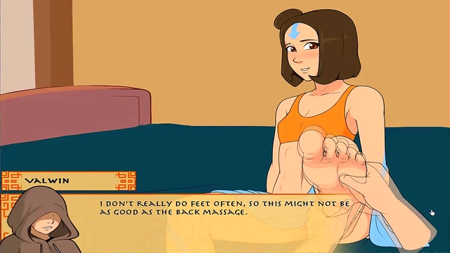 Hentai Anime – Four Elements Trainer - Katara & Korra Seduce You In Eroge Adventure