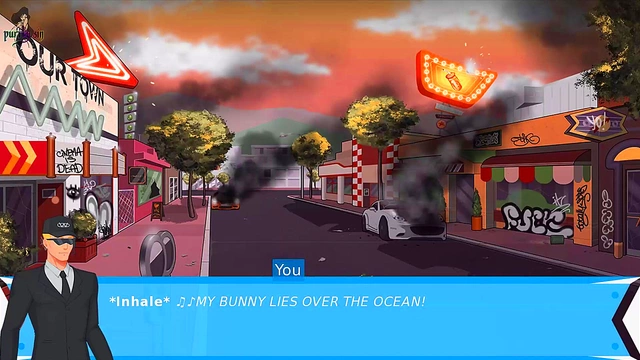 Redhead Babe Paprika Trains Jedi Sam in Anime Adventure Fun