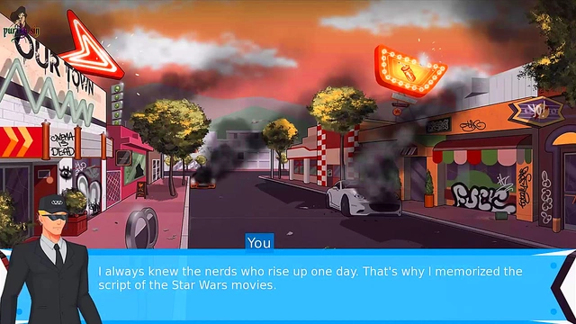 Redhead Babe Paprika Trains Jedi Sam in Anime Adventure Fun