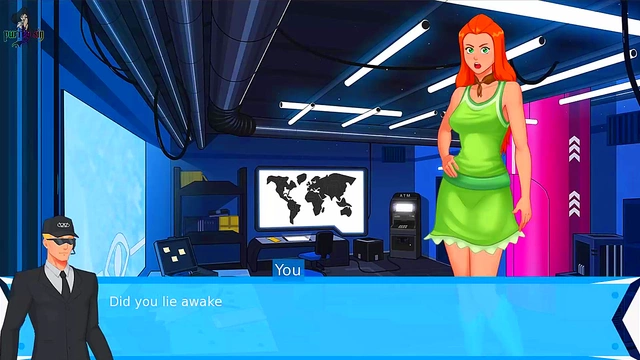 Redhead Babe Paprika Trains Jedi Sam in Anime Adventure Fun