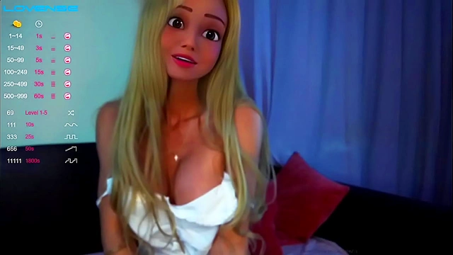 Perfect Anime CamGirl Shows Off Her Loirae Perfection With Deepfake Hentai Action