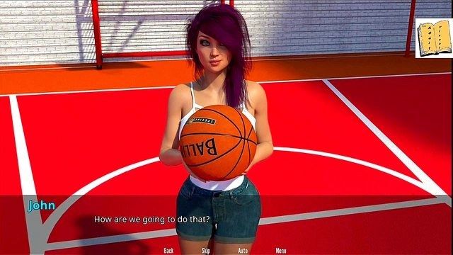 Checking Out Shauna – Big-Assed Cartoon Chick In Erotic 3D Visual Novel Adventure