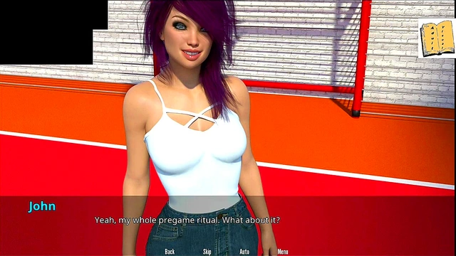 Checking Out Shauna – Big-Assed Cartoon Chick In Erotic 3D Visual Novel Adventure