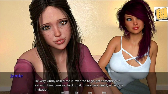 Checking Out Shauna – Big-Assed Cartoon Chick In Erotic 3D Visual Novel Adventure