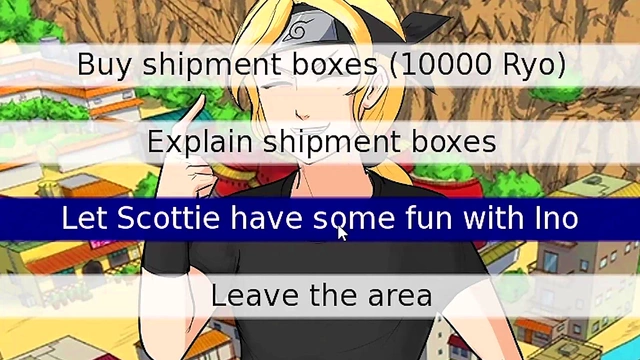 Naruto Anime Girls Engage in BDSM Threesome with Doggy Style Action