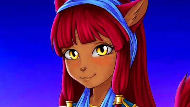 Furry Space Hero Saves Cat Girl for Busty Pussy Fucking Fun