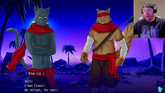 Furry Space Hero Saves Cat Girl for Busty Pussy Fucking Fun