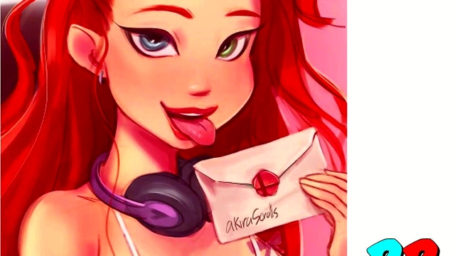 Redheaded Anime Babe Rolesplays Basketball & Soccer Cosplay For Hot Blowjob Action