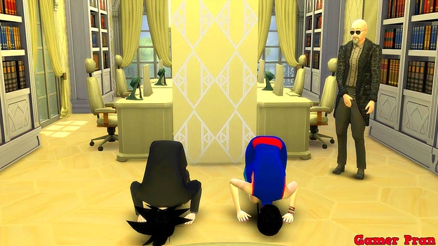 Horny Maid Gets Fucked By Boss While Cuckolded Husband Watches In Dragon Ball Hentai