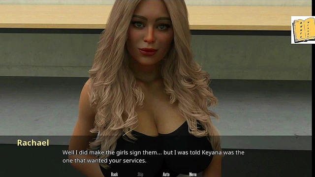 Blonde Teen Gets Her Shaved Pussy Licked In Erotic Anime Scene