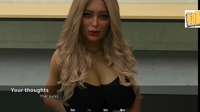 Blonde Teen Gets Her Shaved Pussy Licked In Erotic Anime Scene