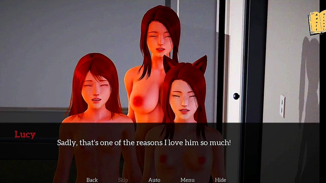 Redhead Teen’s Erotic Adventure With Her New Family In 3D Hentai Fantasy