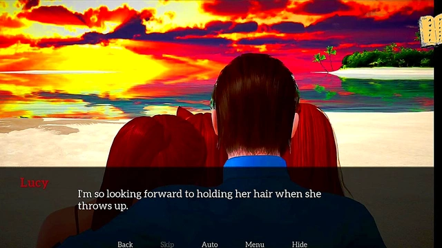 Redhead Teen’s Erotic Adventure With Her New Family In 3D Hentai Fantasy