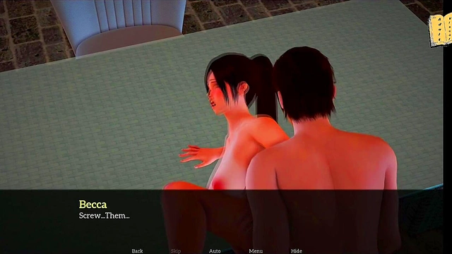 Big-Assed Cartoon Chick Fucked Hard In Doggy Style By Big-Cock Stranger Outside