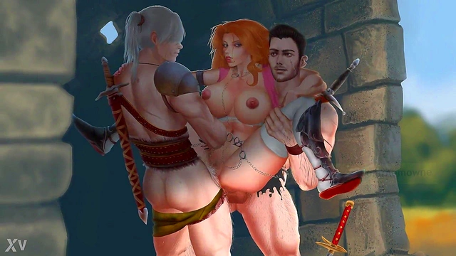 Rangiku Matsumoto Satisfies Desires With Hardcore Anime Double Penetration Bliss