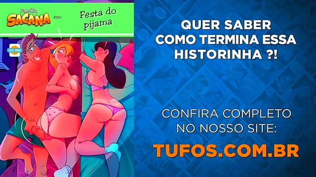 Teen Nerd Turns Porn Star At SleepoverParty With Busty Anime Babes