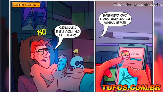 Teen Nerd Turns Porn Star At SleepoverParty With Busty Anime Babes