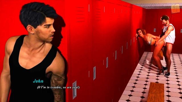 Hot Blonde Receptionist Gets Fucked Doggy Style By horny Coach