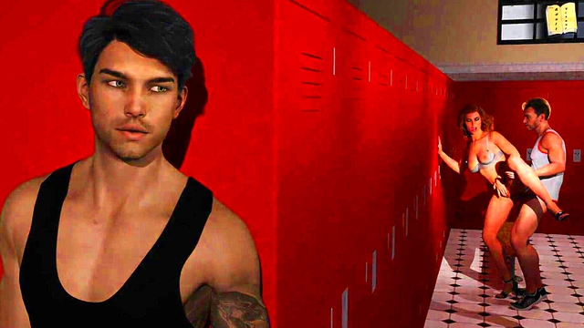 Hot Blonde Receptionist Gets Fucked Doggy Style By horny Coach