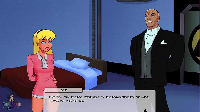 Naked Batgirl Dances With Alien Monster Girls in DC Comics Hentai Adventure