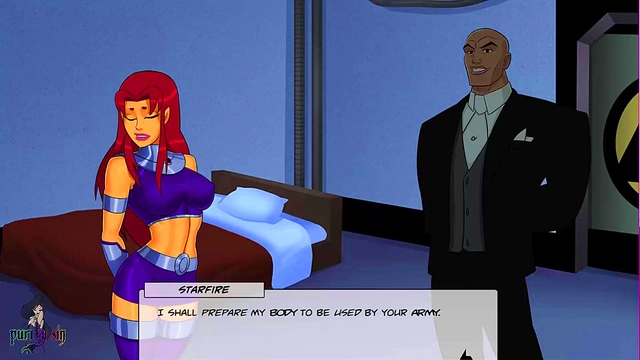 Naked Batgirl Dances With Alien Monster Girls in DC Comics Hentai Adventure